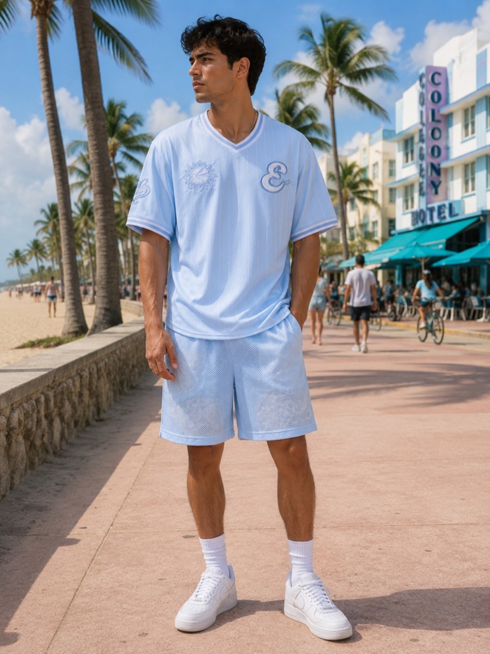 ethika Embroidered Baseball Jersey